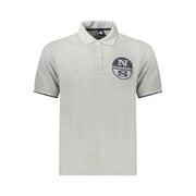 Brown Cotton Men Polo Shirt