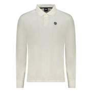 White Cotton Polo Shirt