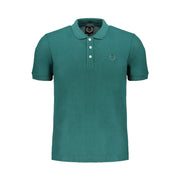 Green Cotton Polo Shirt