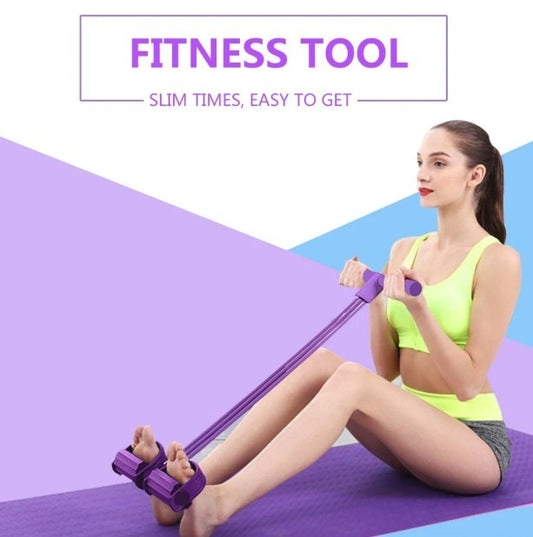 Portable Resistance Band with Pedal
