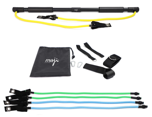 Maji Barbell with Resistance Bands